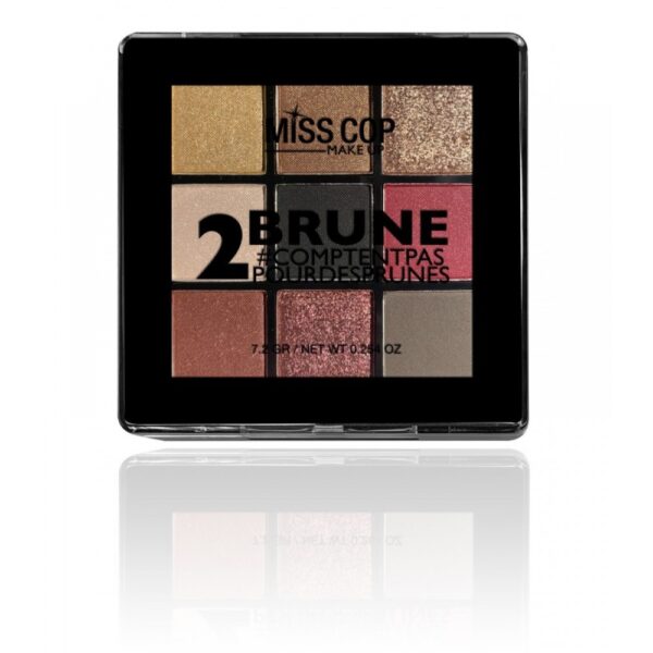 Miss Cop Παλέτα Σκιών Make Up Kit 02 Brune 432602